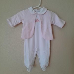 Kissy Kissy Footie with Jacket Set